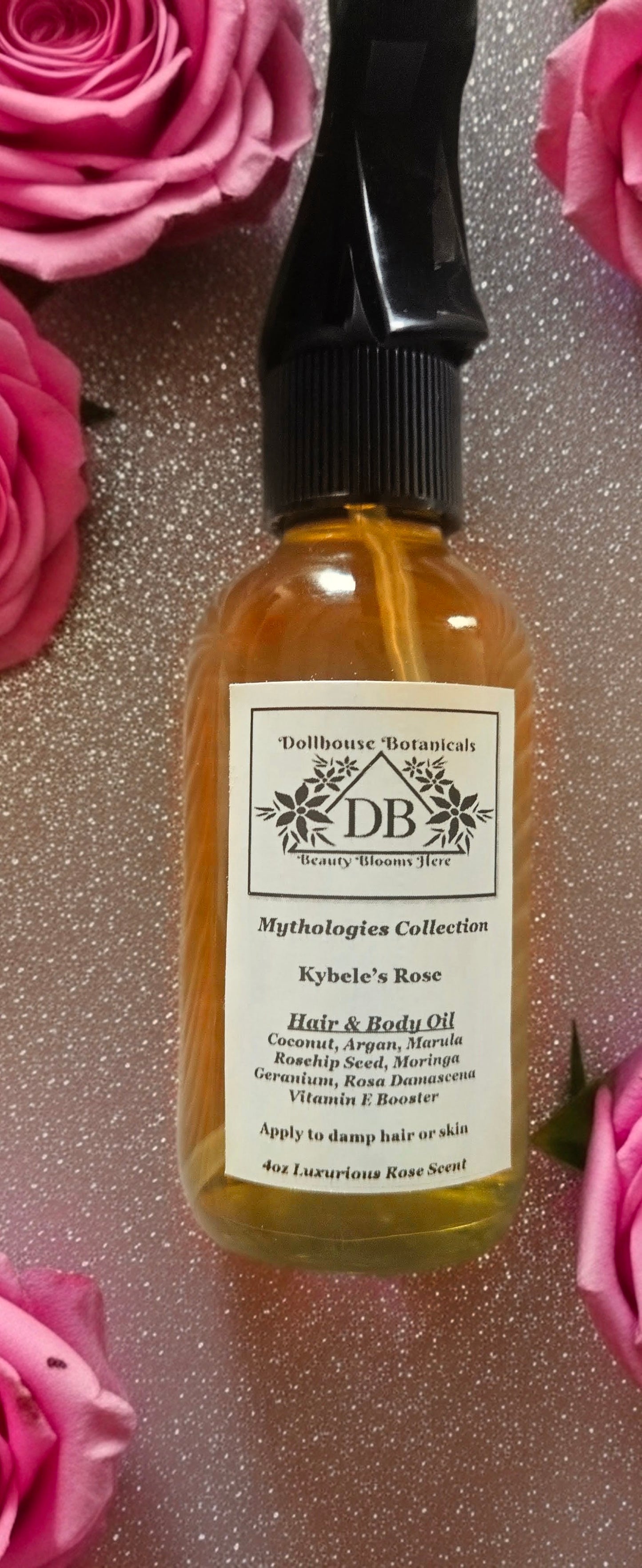 Kybele's Rose Hair & Body Oil