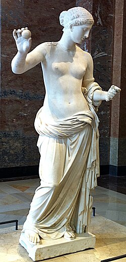 Statue of Aphrodite the Goddess of Love and Beauty