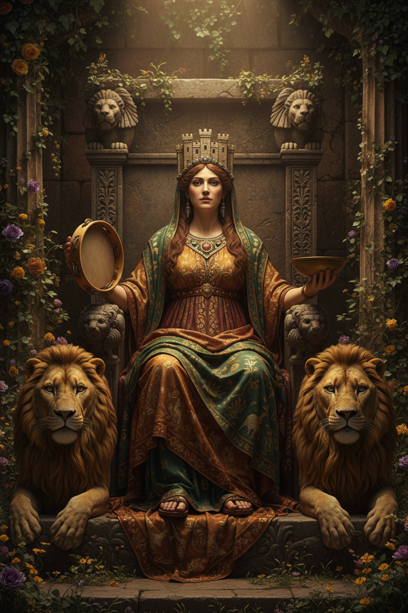 Mythologies Collection: Kybele, Cybele, The Magna Mater, Rhea