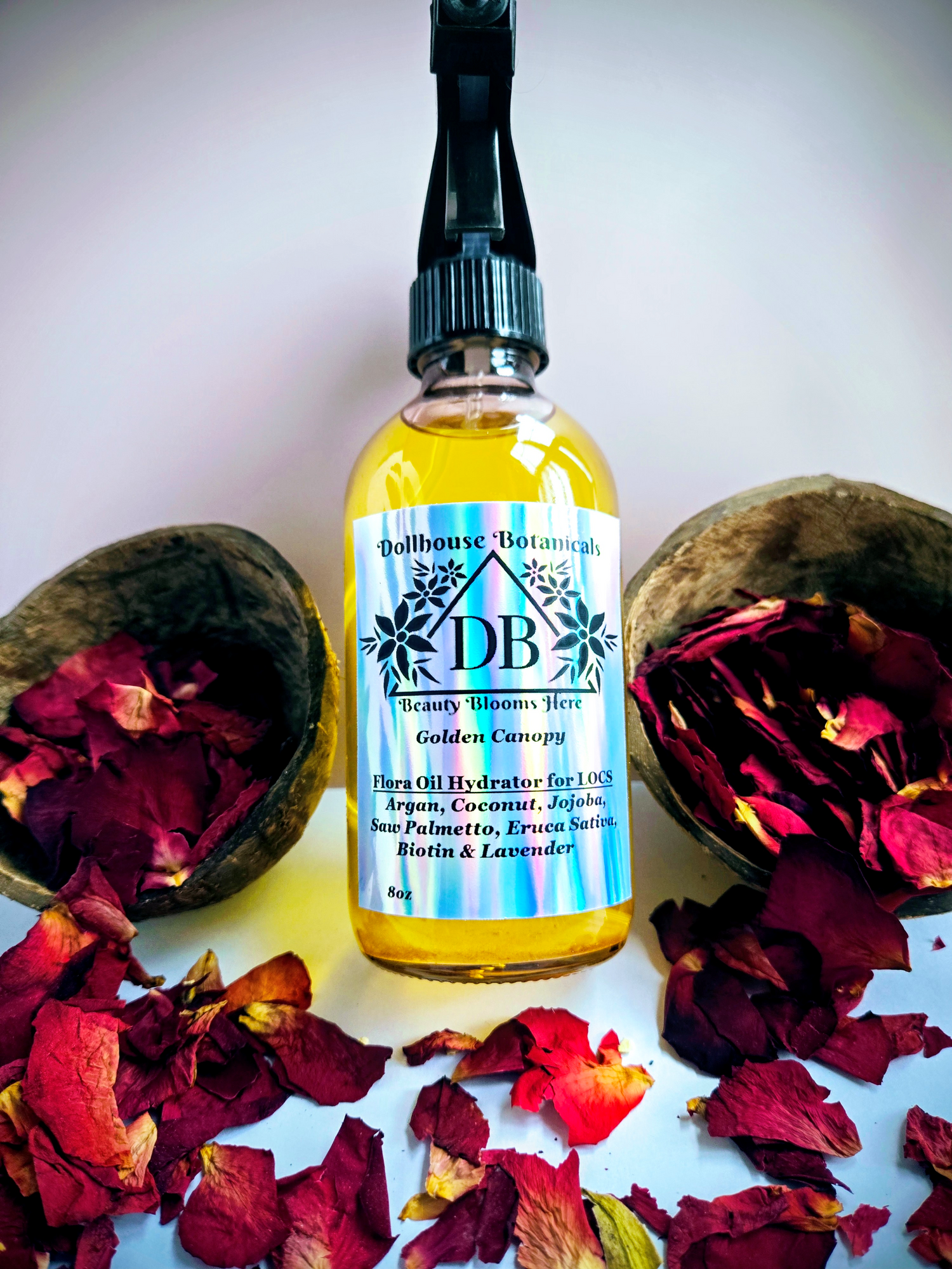 Floral Oil Hydrators for Locs