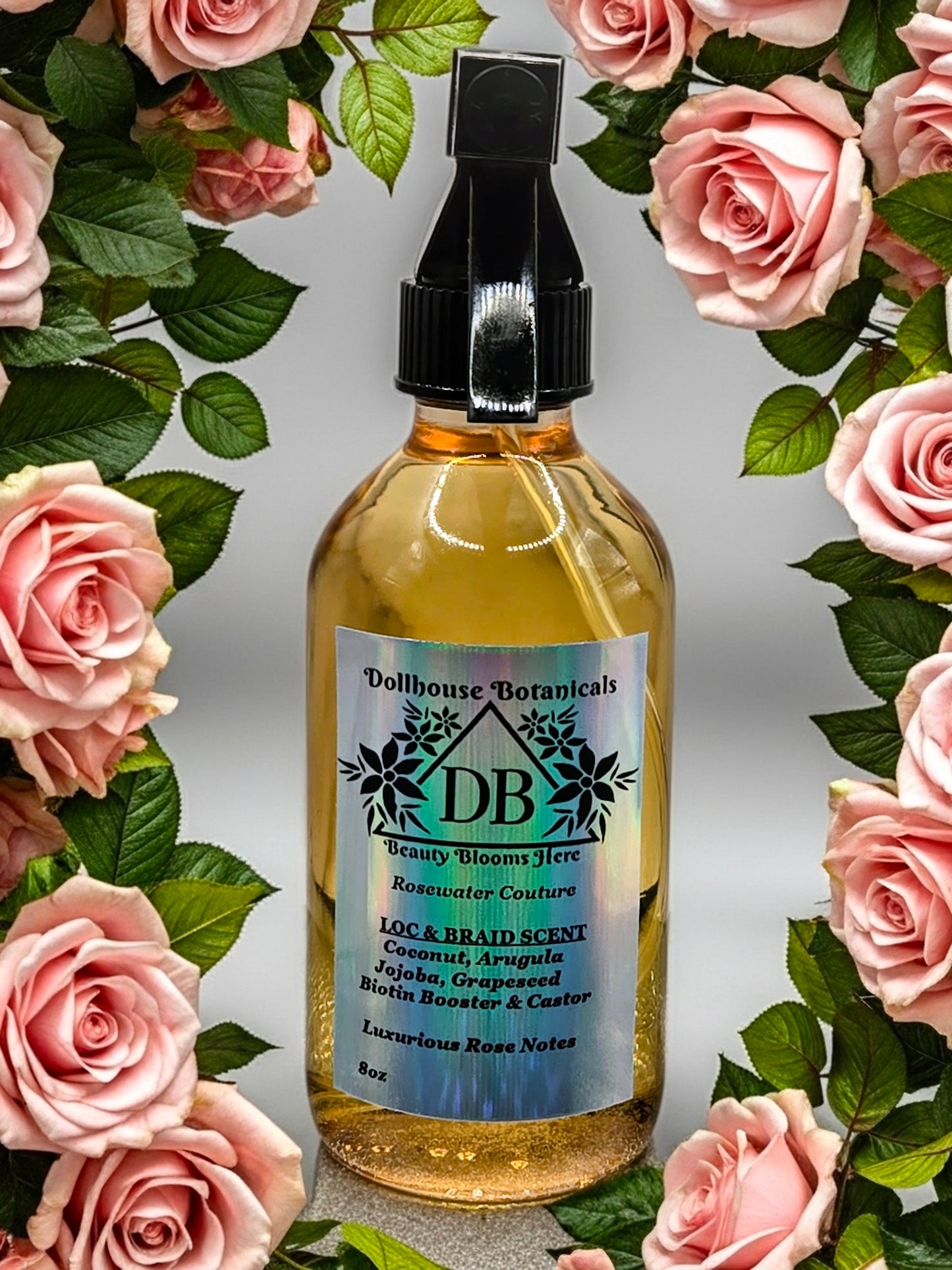 Rosewater Couture- Loc & Braid Scent 8oz