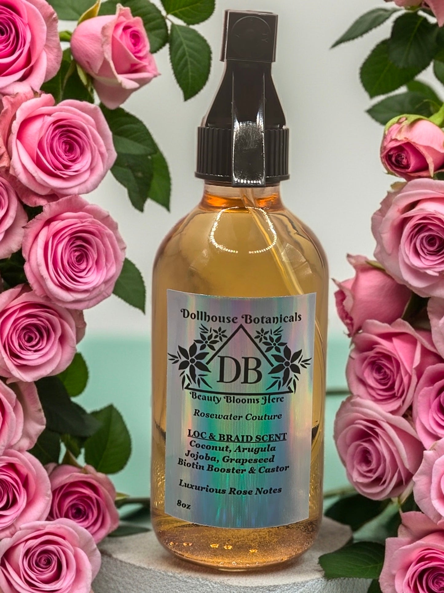 Rosewater Couture- Loc & Braid Scent 8oz