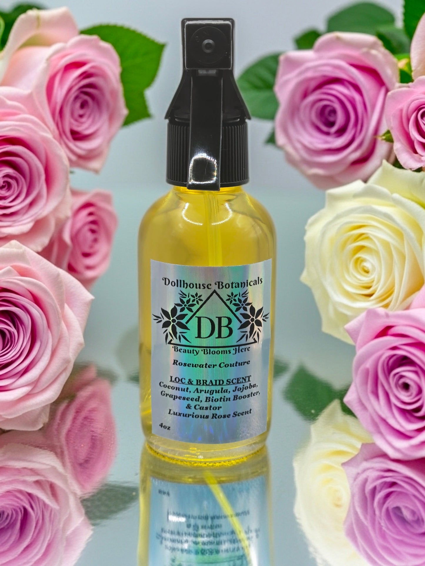 Rosewater Couture Loc & Braid Scent 4oz