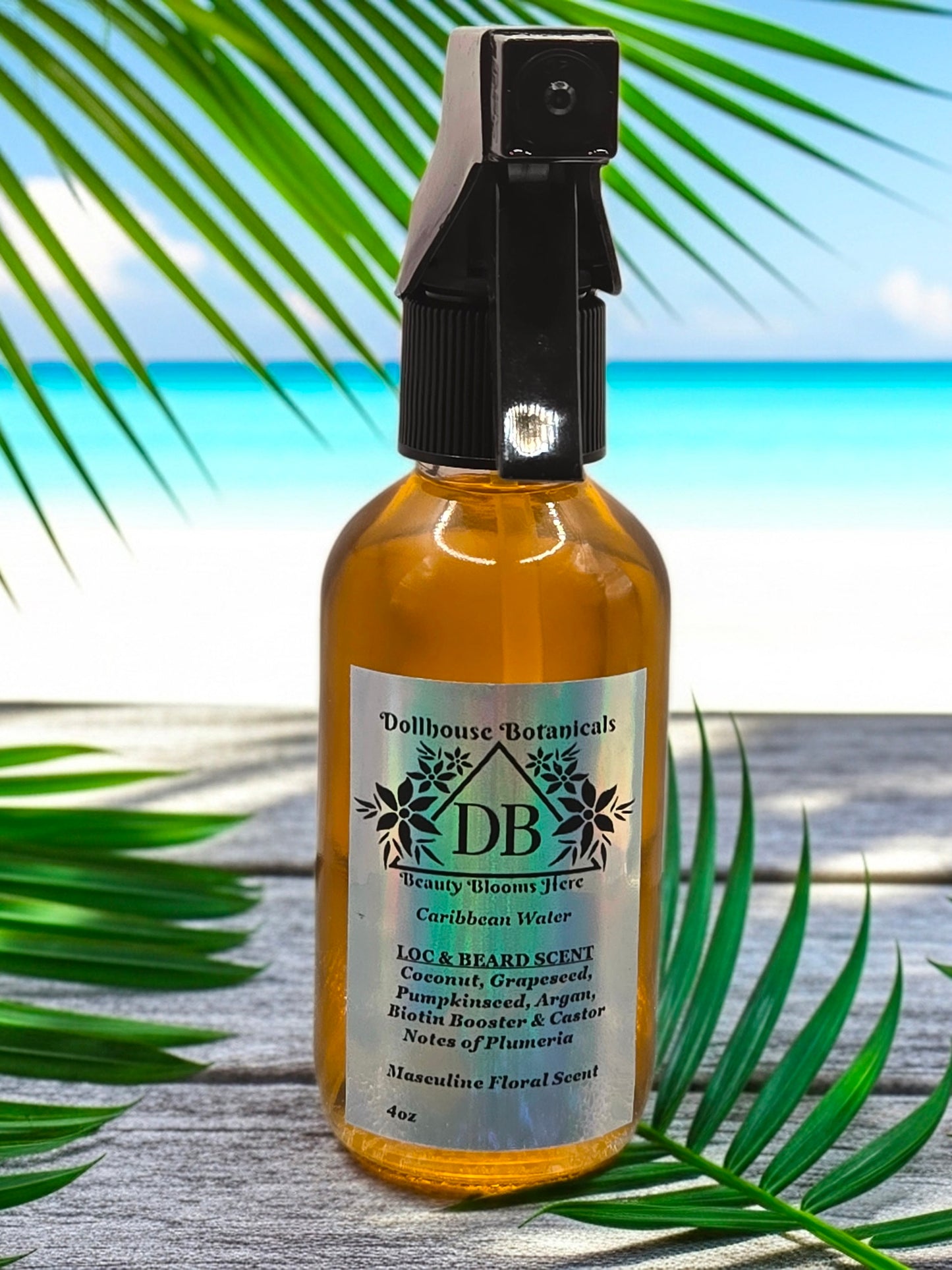Caribbean Water Loc & Beard Scent 4oz