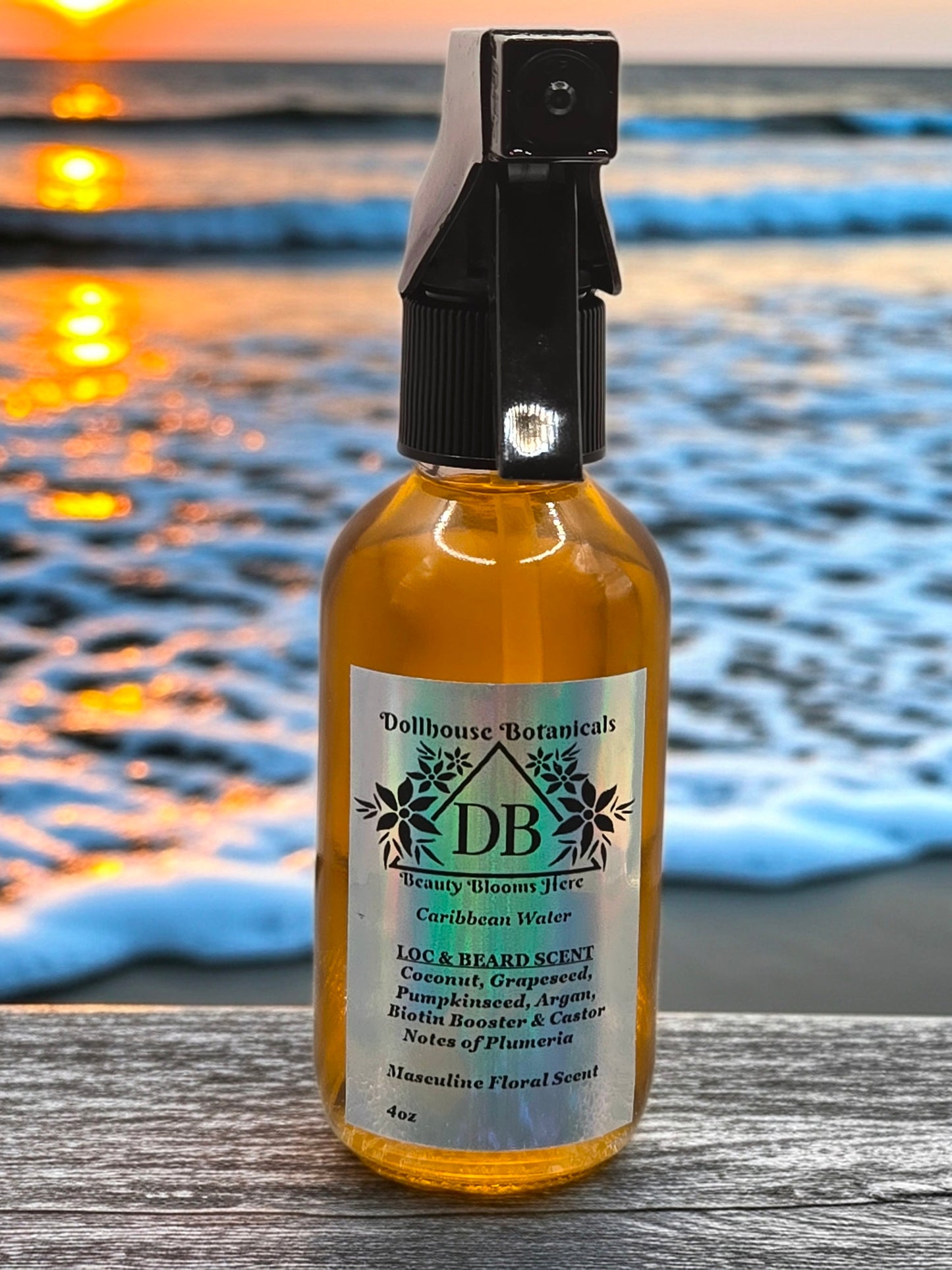 Caribbean Water Loc & Beard Scent 4oz