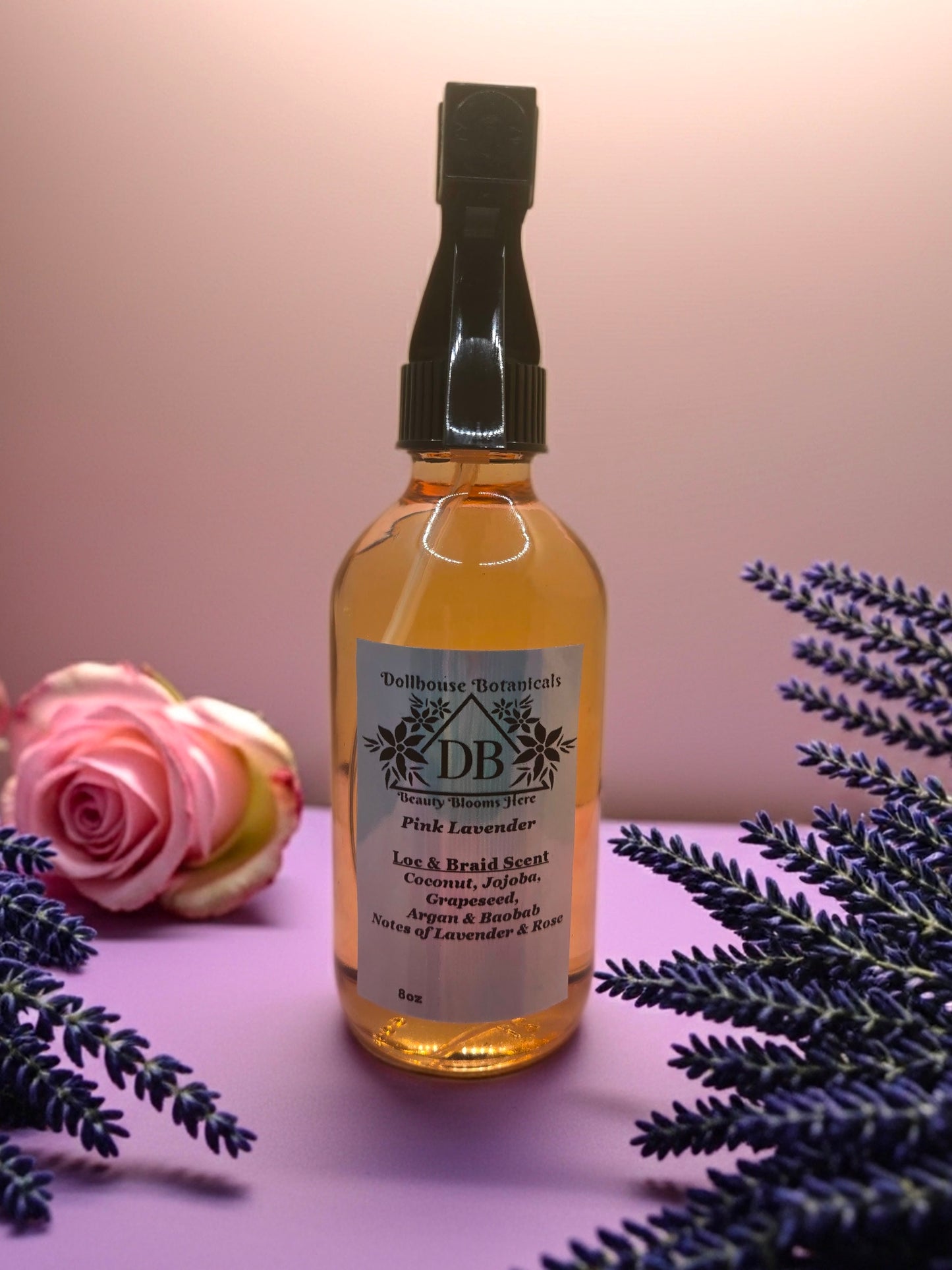 Pink Lavender Loc & Braid Scent 8oz